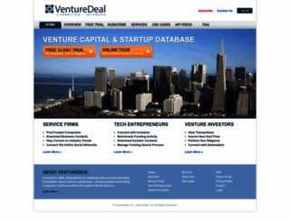 venturedeal.com screenshot