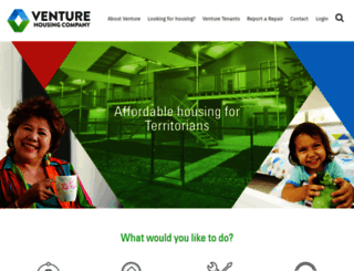 venturehousing.org.au screenshot