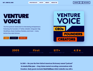 venturevoice.com screenshot