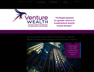 venturewealthpartners.com screenshot