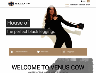 venuscow.com screenshot