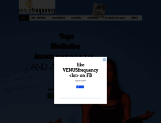 venusfrequency.com screenshot