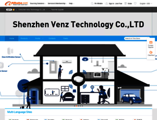 venztech.en.alibaba.com screenshot