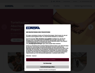 vep.europa.de screenshot