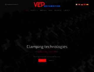 vepautomation.it screenshot