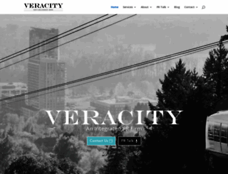 veracityagency.com screenshot