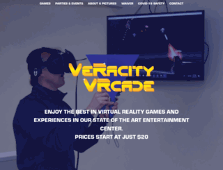 veracityvrcade.com screenshot