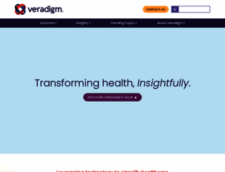 veradigmhealth.com screenshot