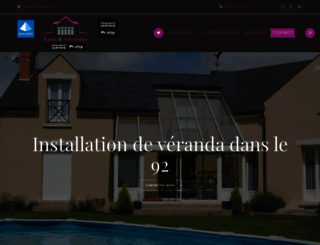 veranda-92.fr screenshot