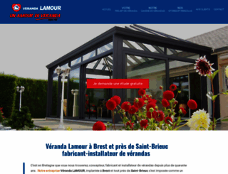 veranda-lamour.fr screenshot