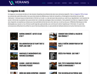 veranis.fr screenshot