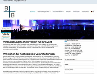 veranstaltungstechnik-mieten24.de screenshot
