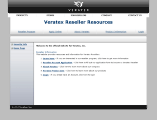veratexinc.com screenshot