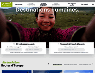 verdie-voyages.com screenshot
