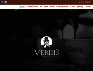 verdis-cafe.co.uk screenshot