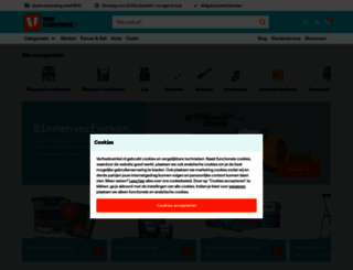 verfwebwinkel.nl screenshot