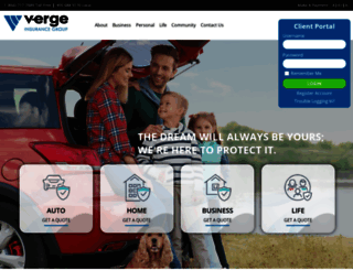 vergeinsurance.com screenshot