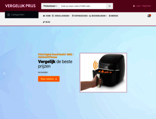 vergelijkprijs.nl screenshot