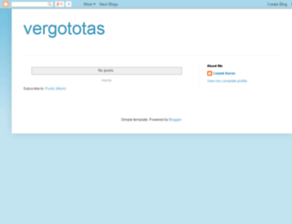 vergototas.blogspot.mx screenshot