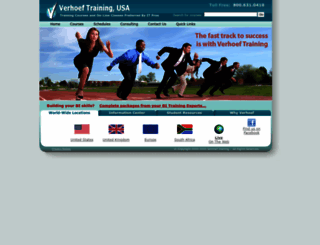 verhoef-training.com screenshot