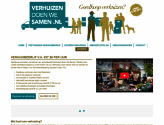 verhuizendoenwesamen.nl screenshot