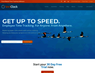vericlock.com screenshot