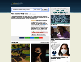 verify-www.com.clearwebstats.com screenshot