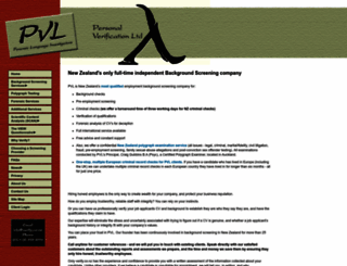 verify.co.nz screenshot