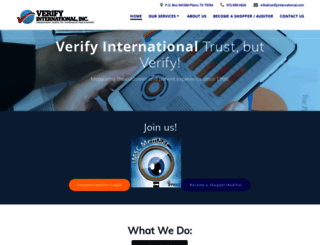 verifyinternational.com screenshot