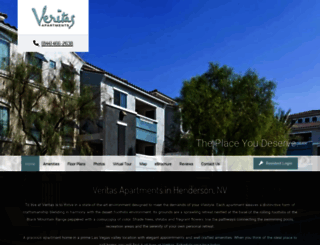 veritasapartments.com screenshot