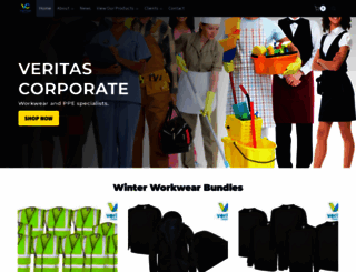 veritascorporate.com screenshot