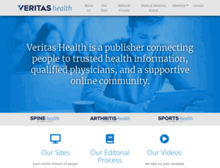 veritashealth.com screenshot