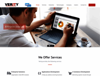 verityinfosol.com screenshot