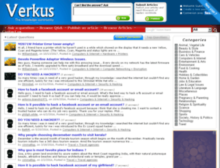 verkus.com screenshot