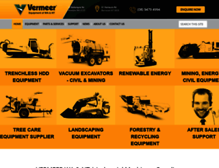 vermeer-want.com.au screenshot