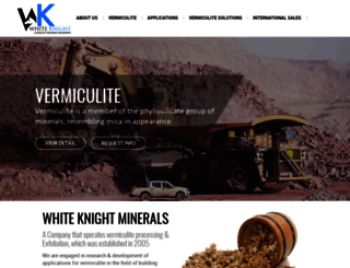 vermiculite.co.in screenshot