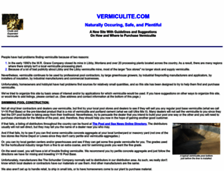 vermiculite.com screenshot