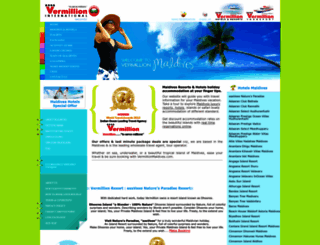vermillionmaldives.com screenshot