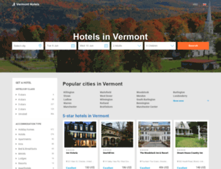 vermont-allhotels.com screenshot