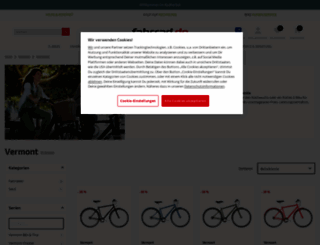 vermont-bikes.de screenshot