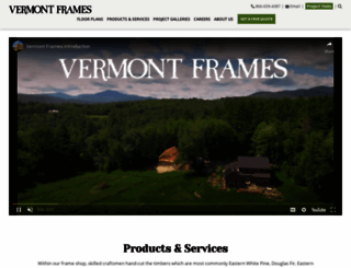 vermontframes.com screenshot
