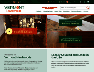 vermonthardwoods.com screenshot