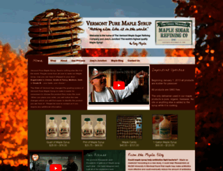 vermontpuremaplesyrup.com screenshot