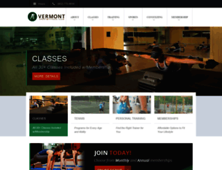 vermontsportandfitness.com screenshot
