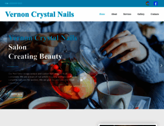 vernoncrystalnails.com screenshot