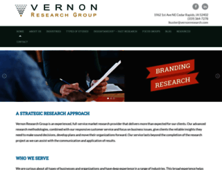 vernonresearch.com screenshot