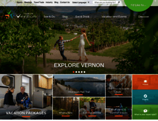 vernontourism.com screenshot