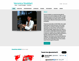 veronicastoddart.com screenshot