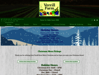 verrillfarm.com screenshot
