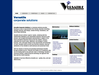 versatilecs.com screenshot